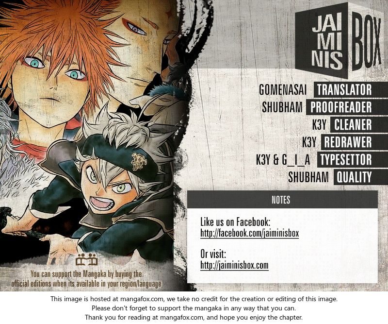 Read Black Clover Manga Online