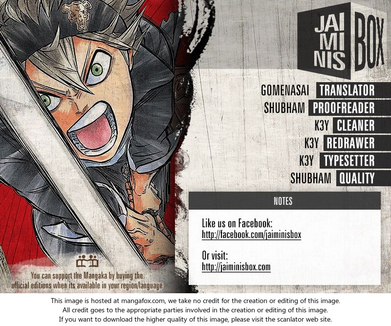 Read Black Clover Manga Online