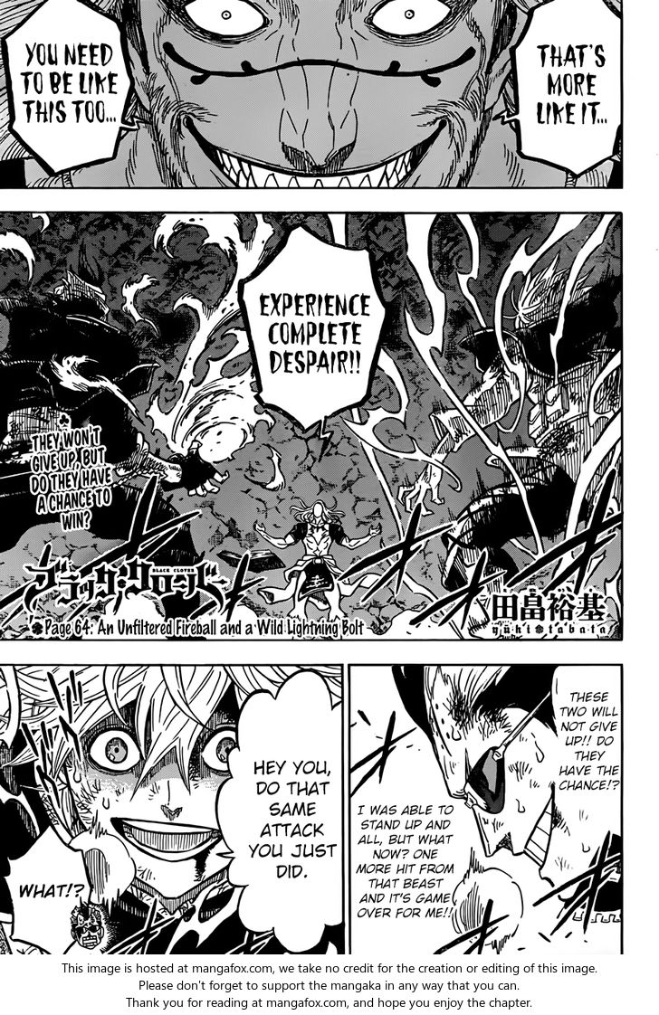 Read Black Clover Manga Online