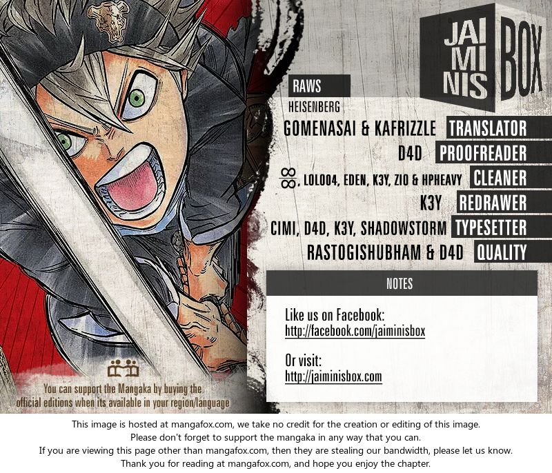 Read Black Clover Manga Online
