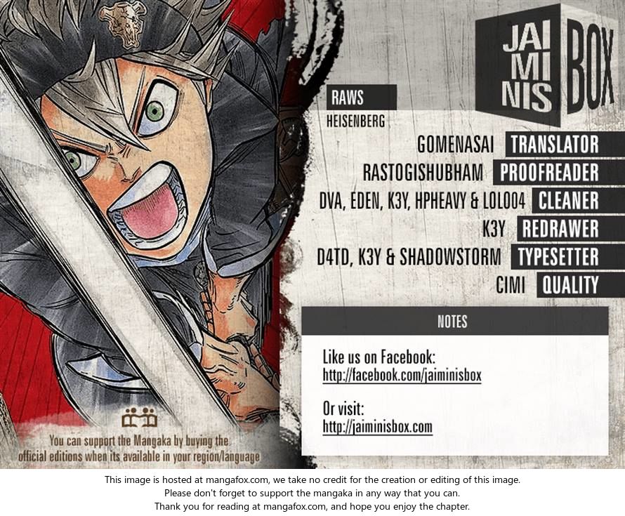 Read Black Clover Manga Online