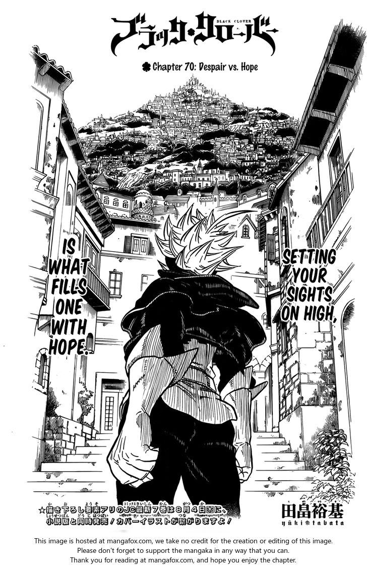 Read Black Clover Manga Online