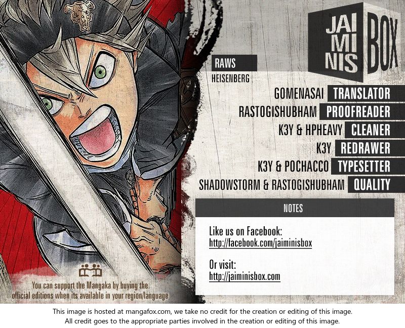 Read Black Clover Manga Online