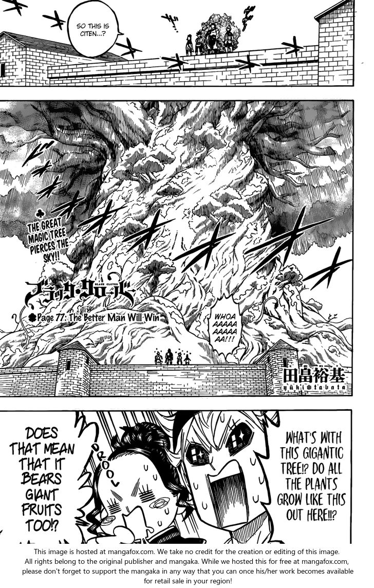 Read Black Clover Manga Online
