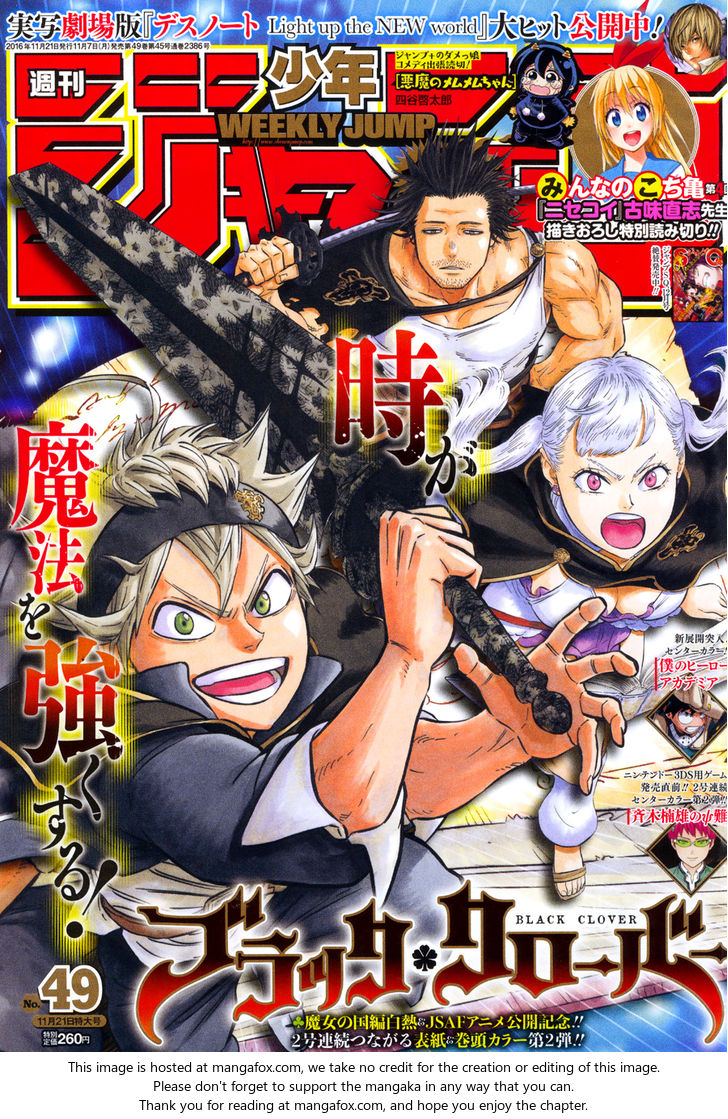 Read Black Clover Manga Online