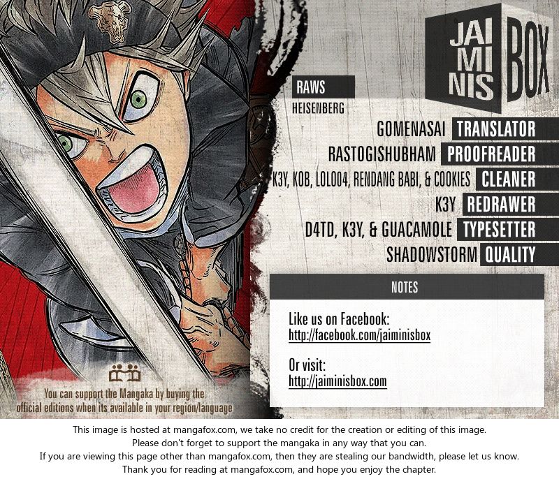 Read Black Clover Manga Online