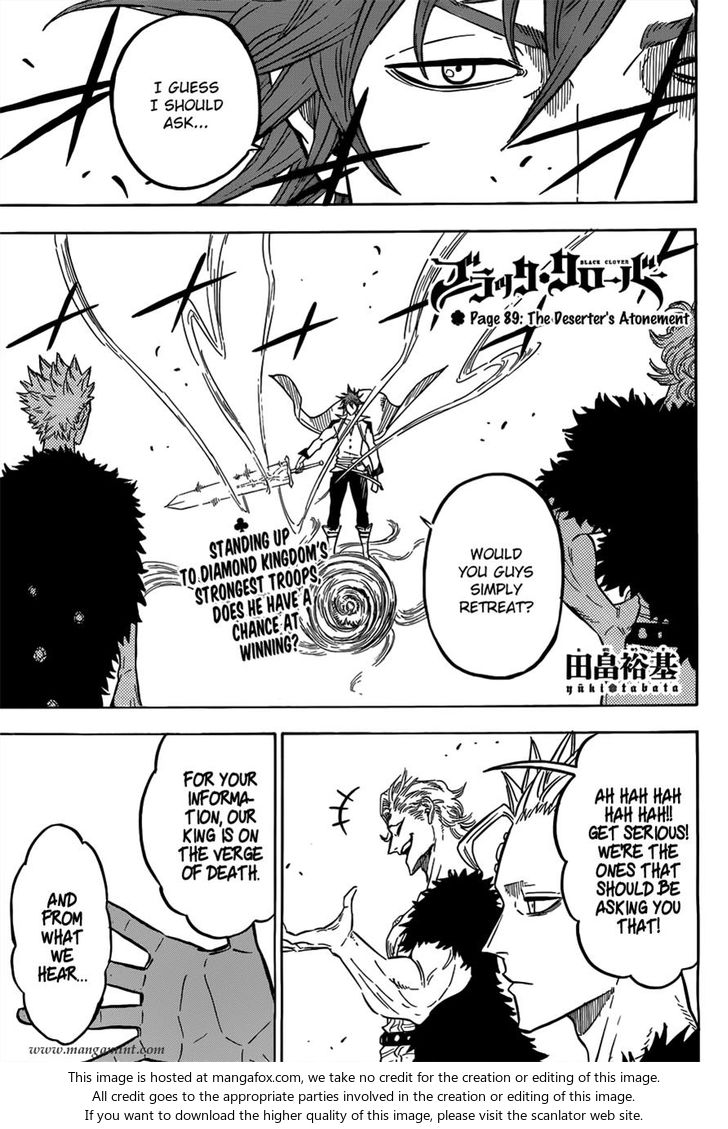Read Black Clover Manga Online
