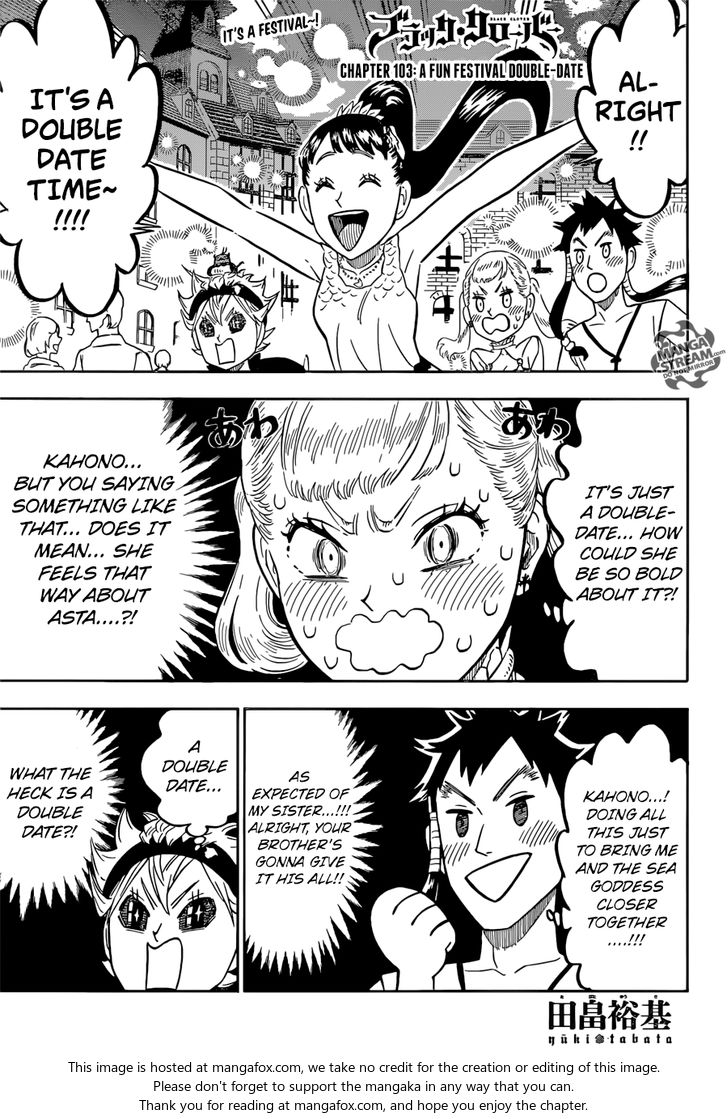 Read Black Clover Manga Online