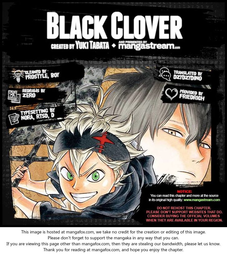 Read Black Clover Manga Online