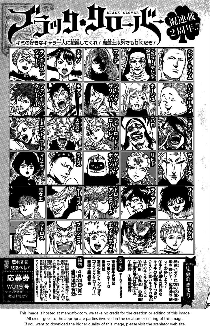 Read Black Clover Manga Online