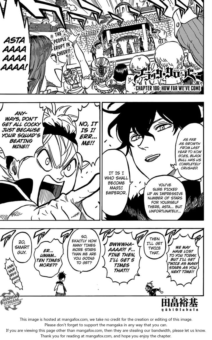 Read Black Clover Manga Online