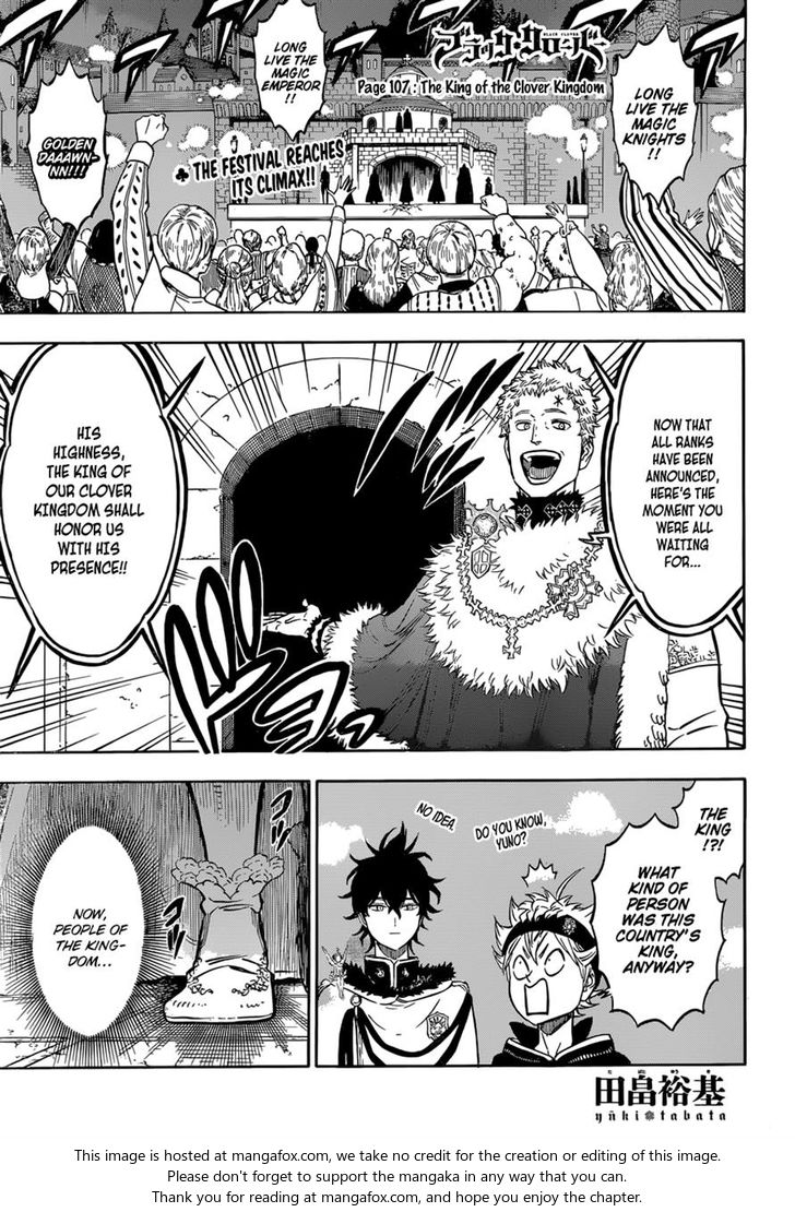 Read Black Clover Manga Online