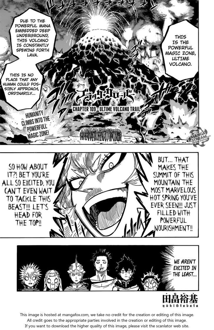 Read Black Clover Manga Online