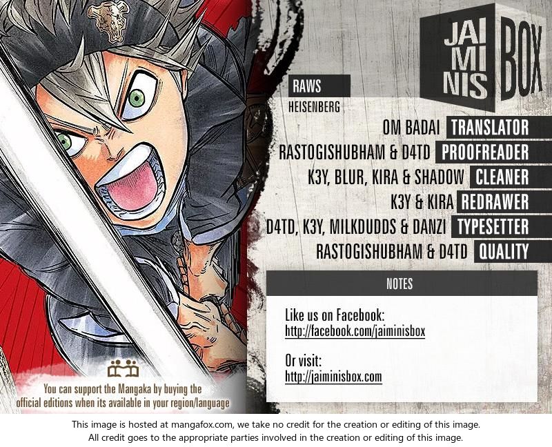 Read Black Clover Manga Online