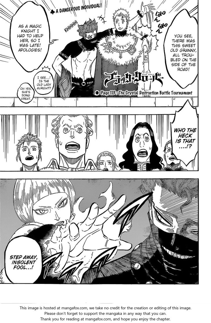 Read Black Clover Manga Online