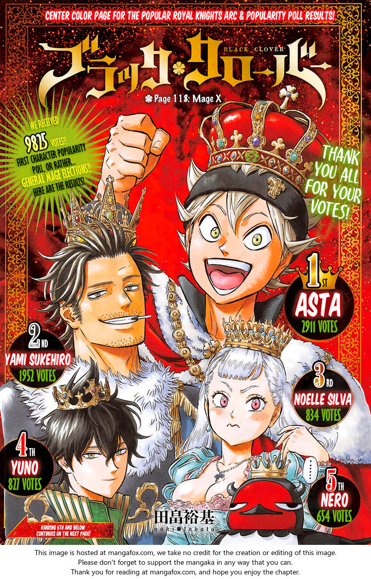 Read Black Clover Manga Online