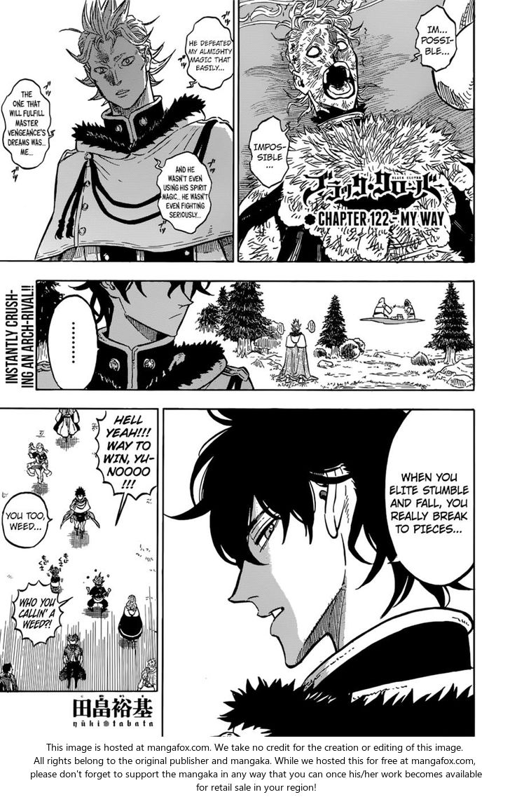 Read Black Clover Manga Online