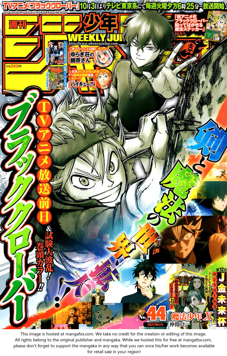 Read Black Clover Manga Online