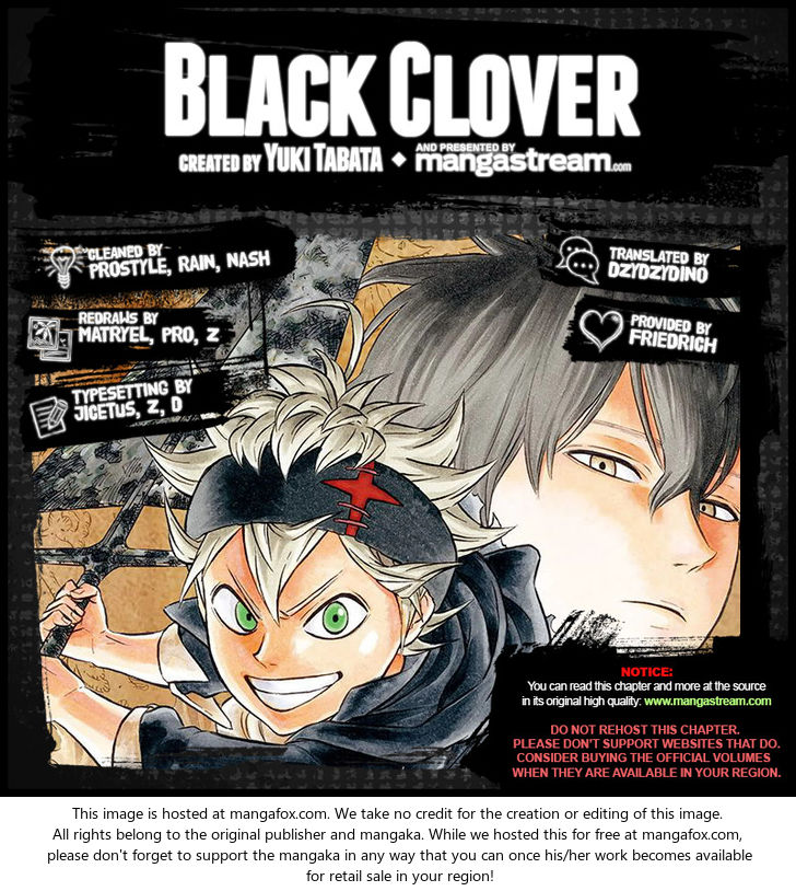 Read Black Clover Manga Online