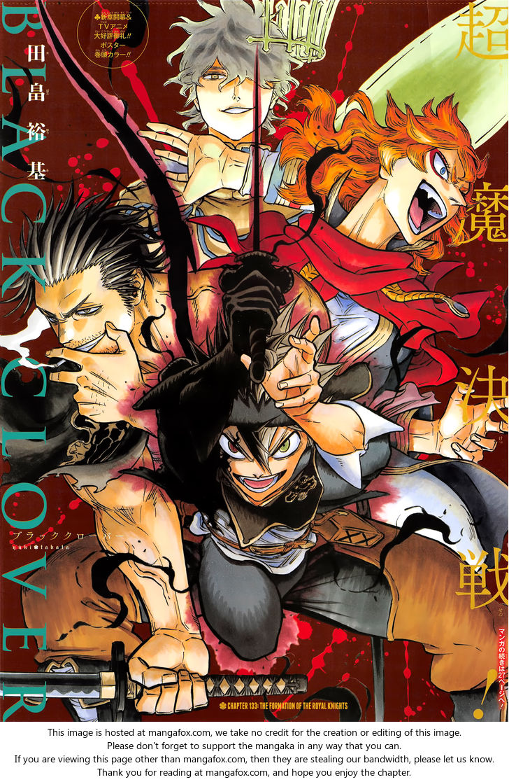 Read Black Clover Manga Online