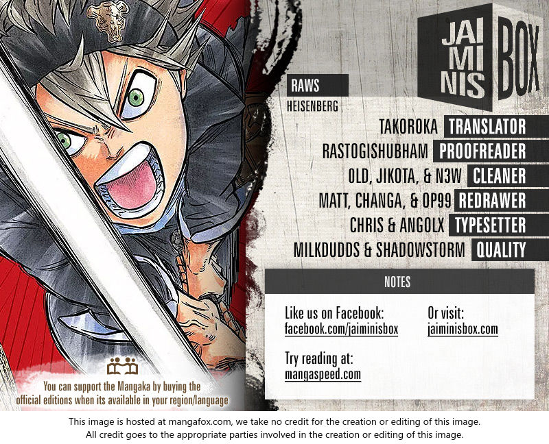 Read Black Clover Manga Online