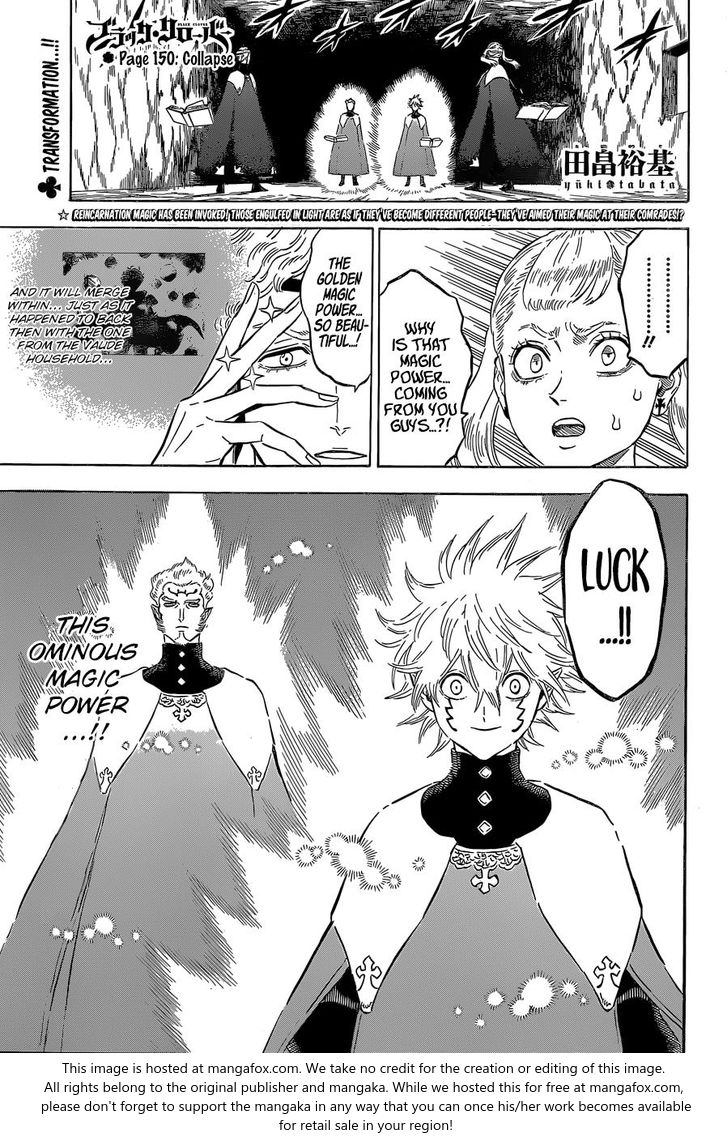 Read Black Clover Manga Online