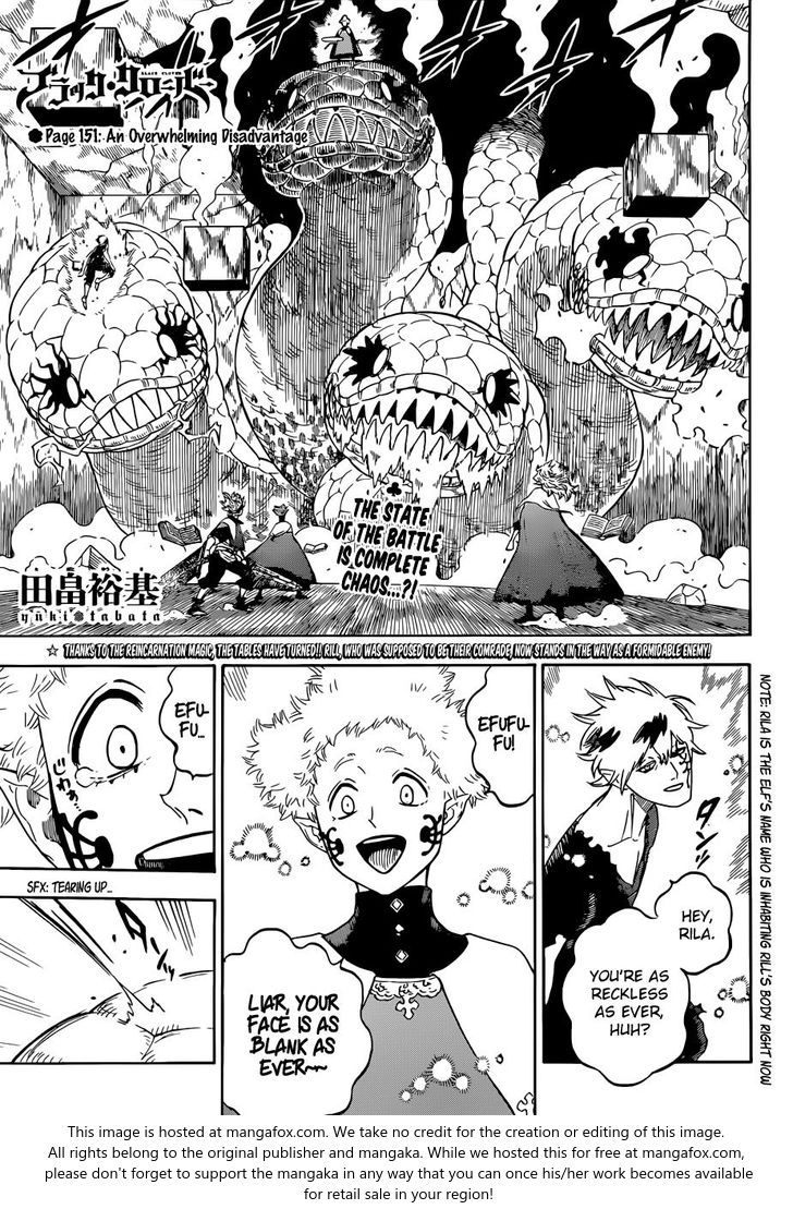 Read Black Clover Manga Online