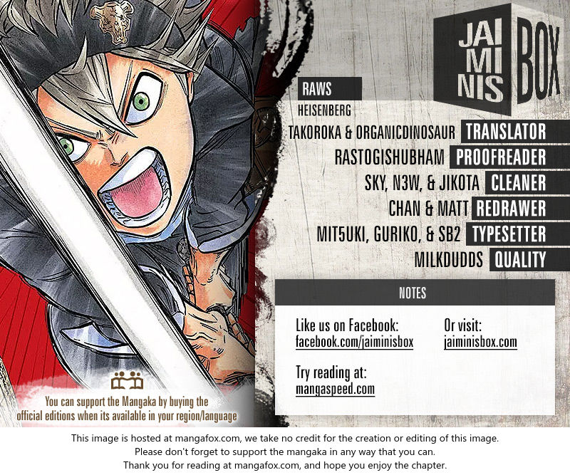 Read Black Clover Manga Online