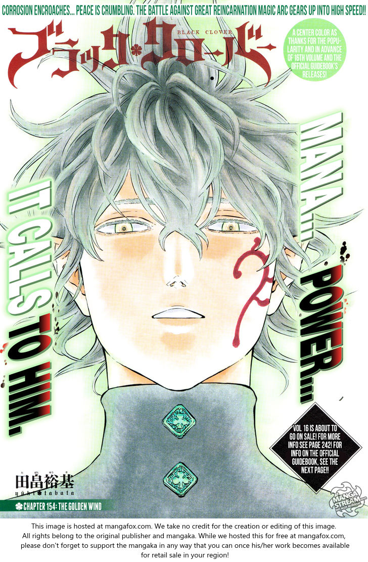 Read Black Clover Manga Online