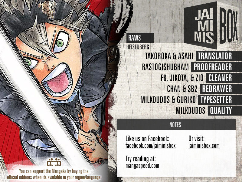 Read Black Clover Manga Online