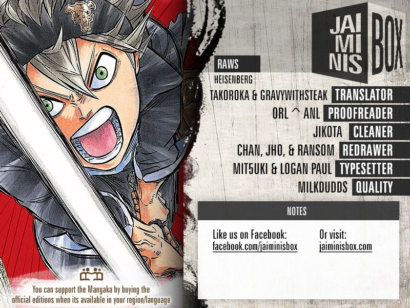 Read Black Clover Manga Online