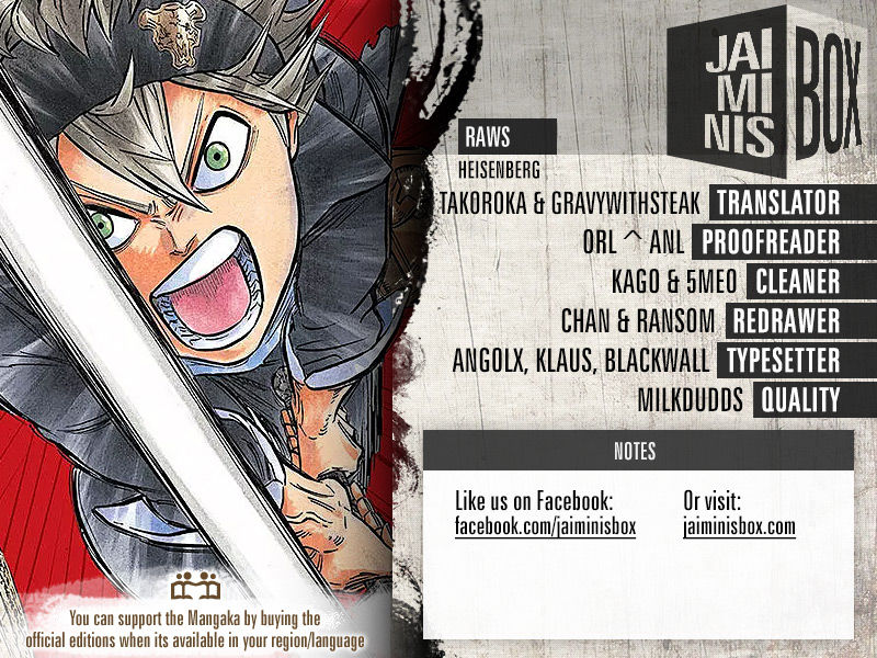 Read Black Clover Manga Online