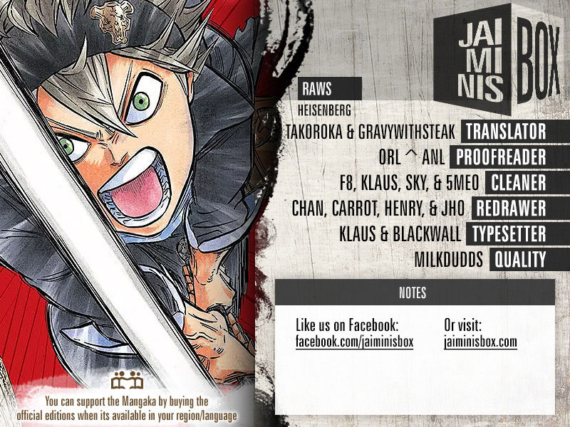 Read Black Clover Manga Online