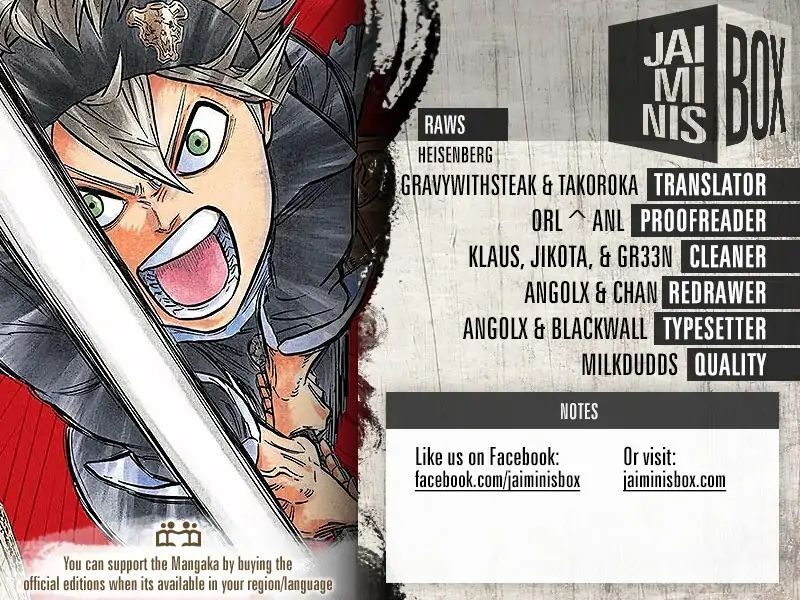 Read Black Clover Manga Online