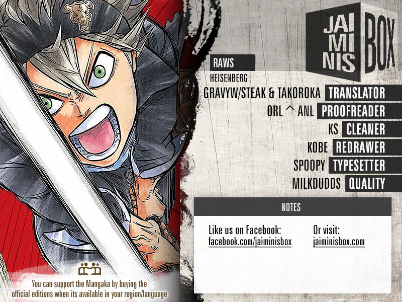 Read Black Clover Manga Online