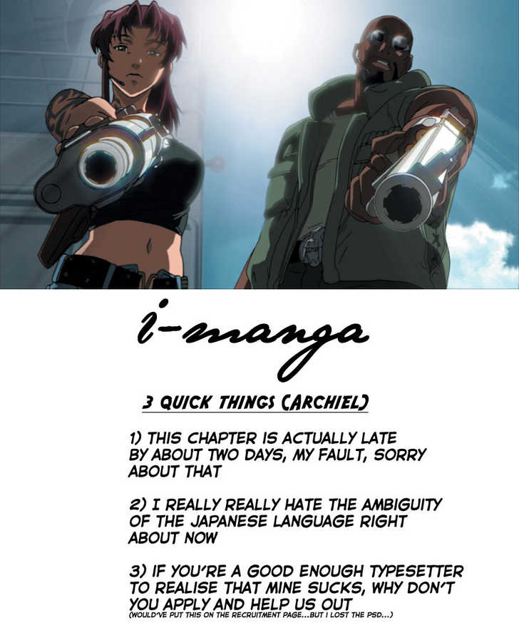 Read Black Lagoon Manga Online