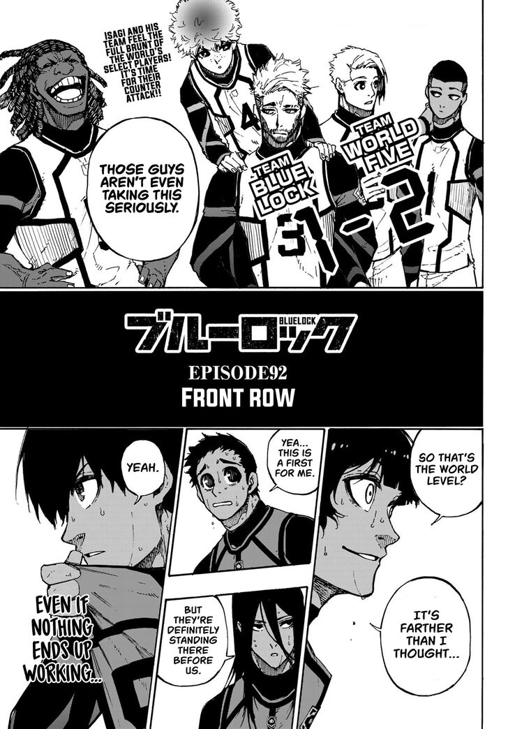 Read Blue Lock Manga Online