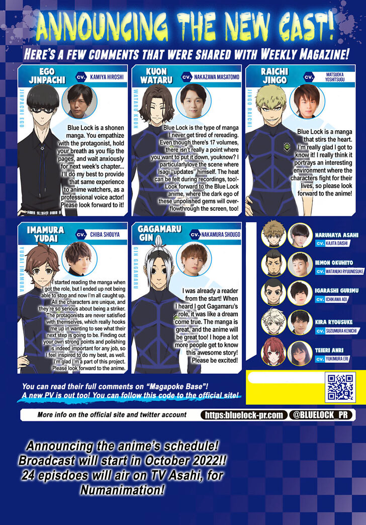Read Blue Lock Manga Online