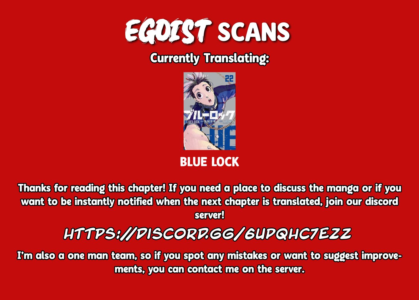 Read Blue Lock Manga Online