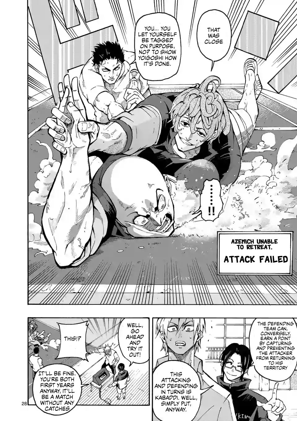 Read Burning Kabaddi Manga Online