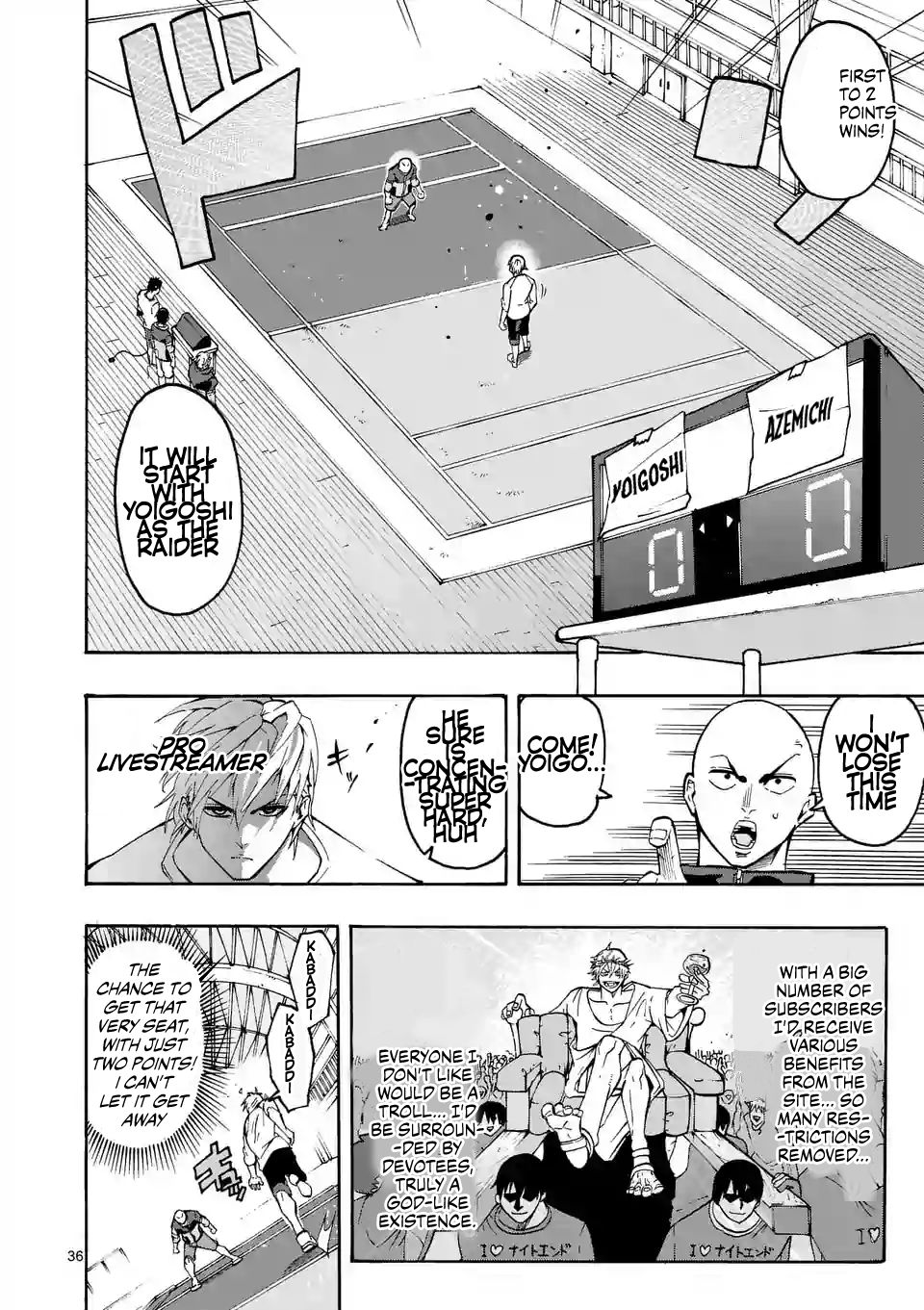Read Burning Kabaddi Manga Online