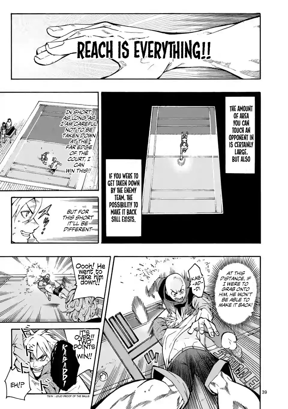 Read Burning Kabaddi Manga Online