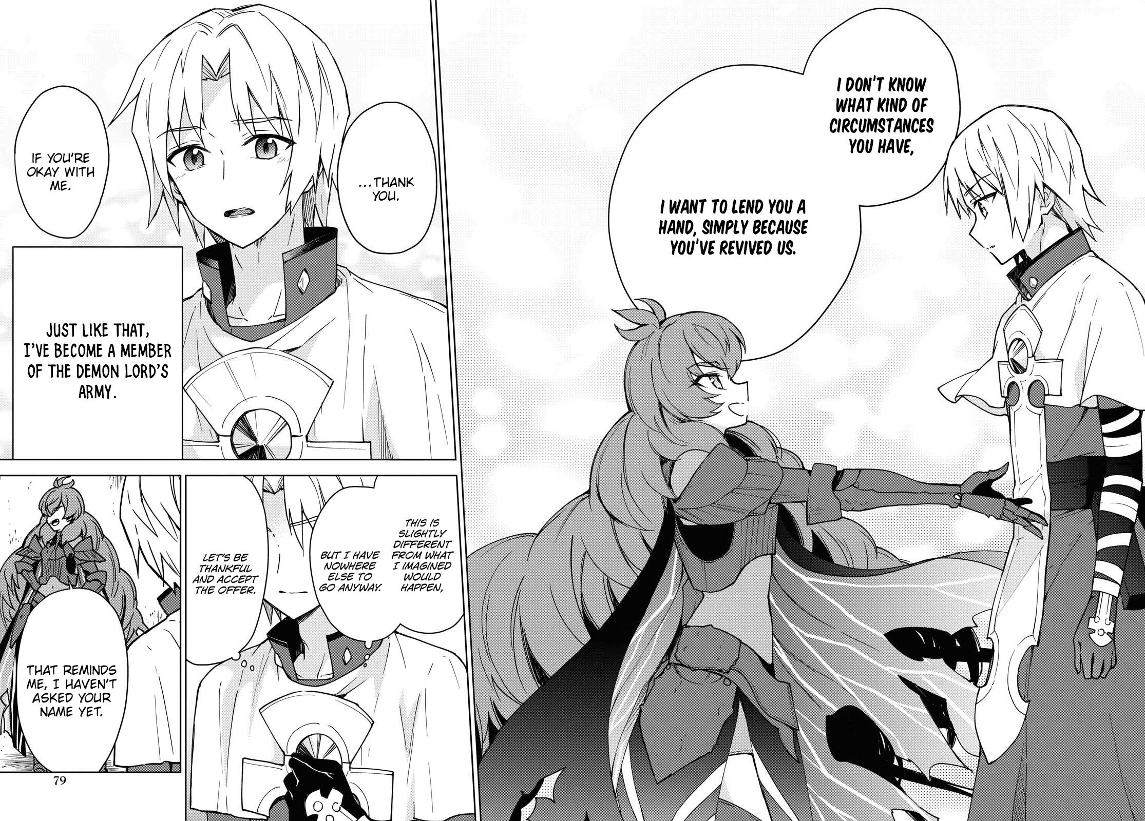 Read Cheat Skill _Shisha Sosei_ ga Kakusei Shite, Inishie no Maougun wo Fukkatsu Sasete Shimaimashita Manga Online