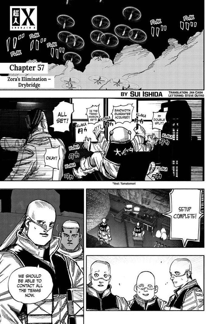 Read Choujin X Manga Online