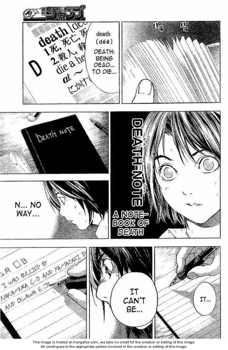 Read Death Note Manga Online