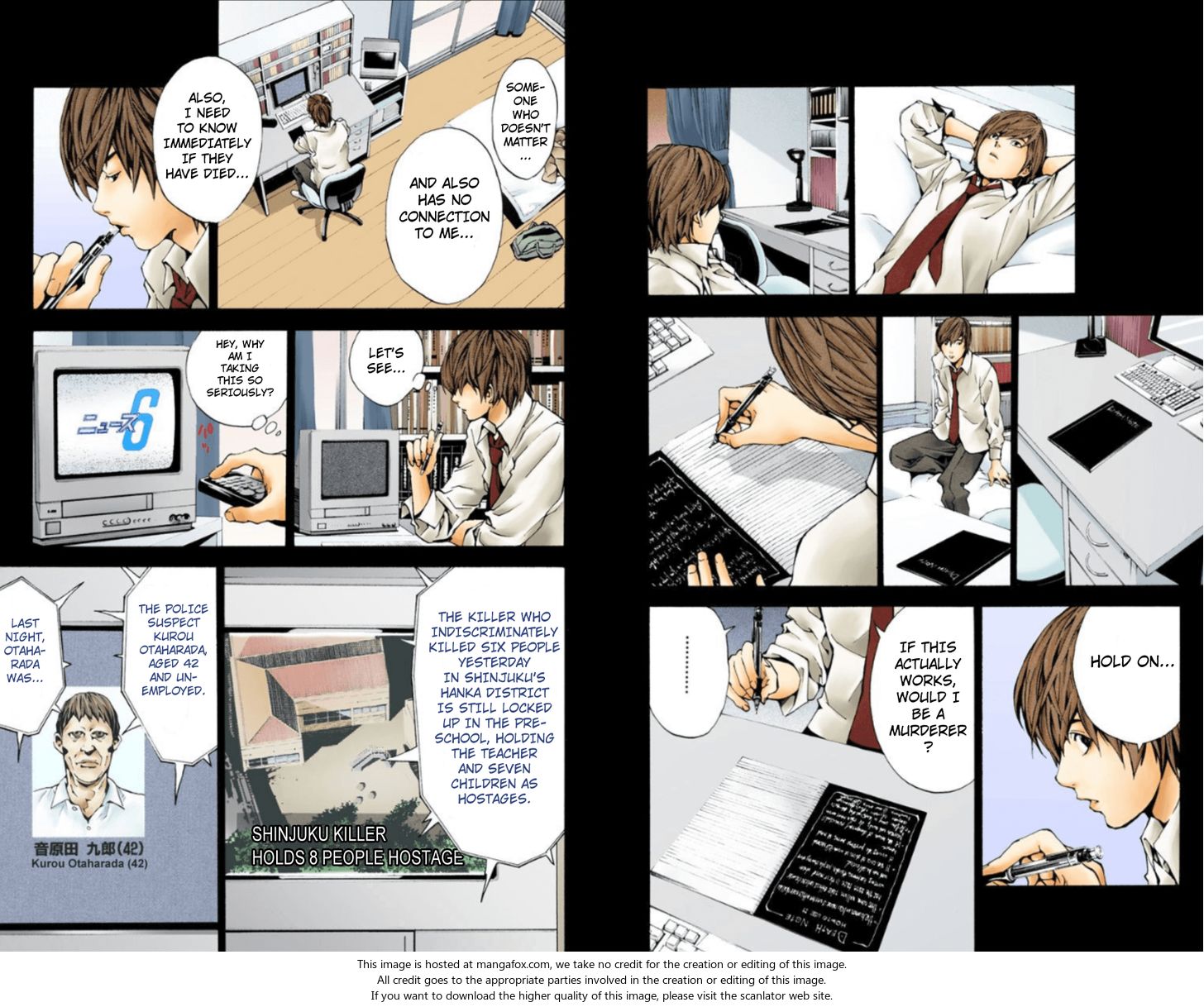 Read Death Note Manga Online