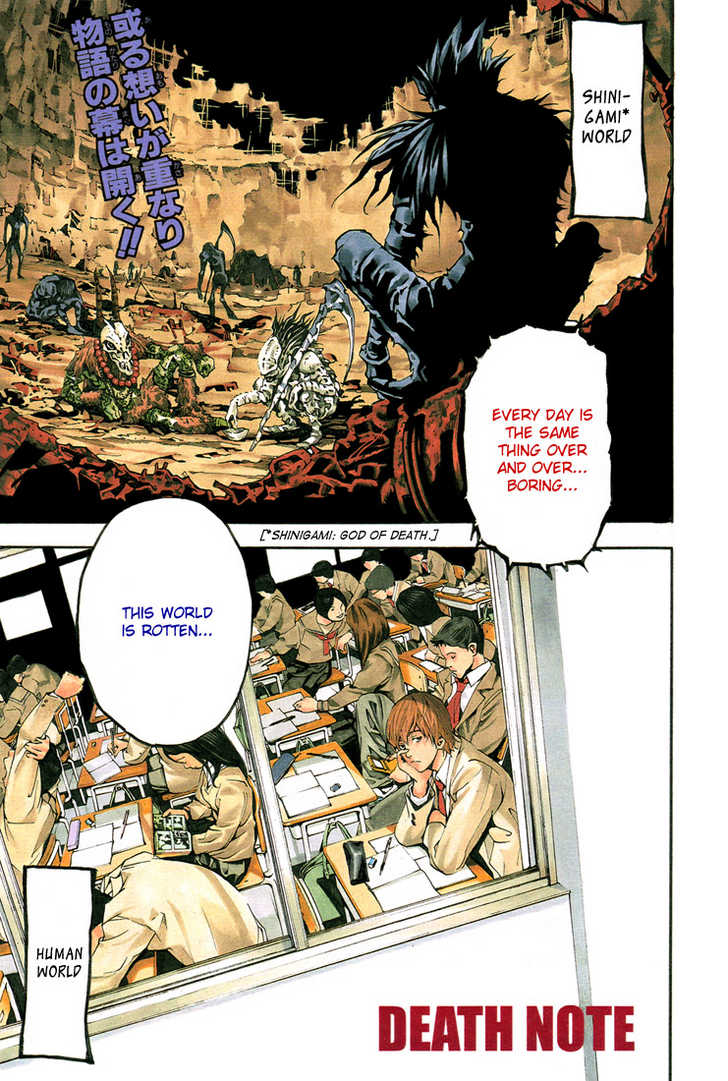 Read Death Note Manga Online