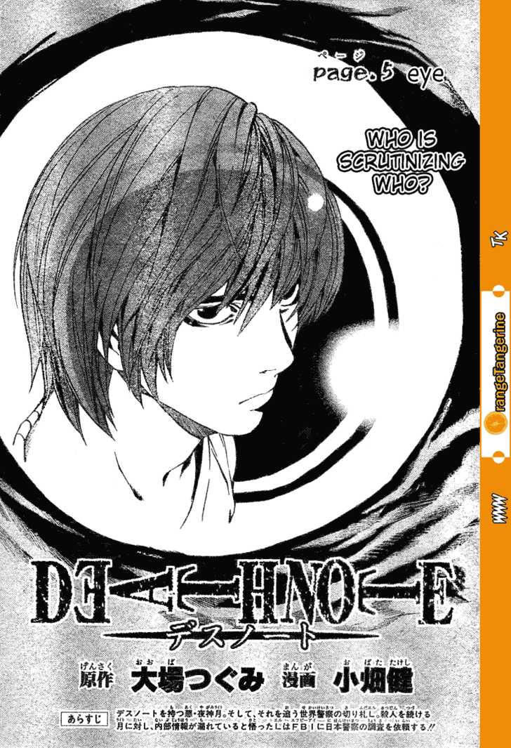 Read Death Note Manga Online