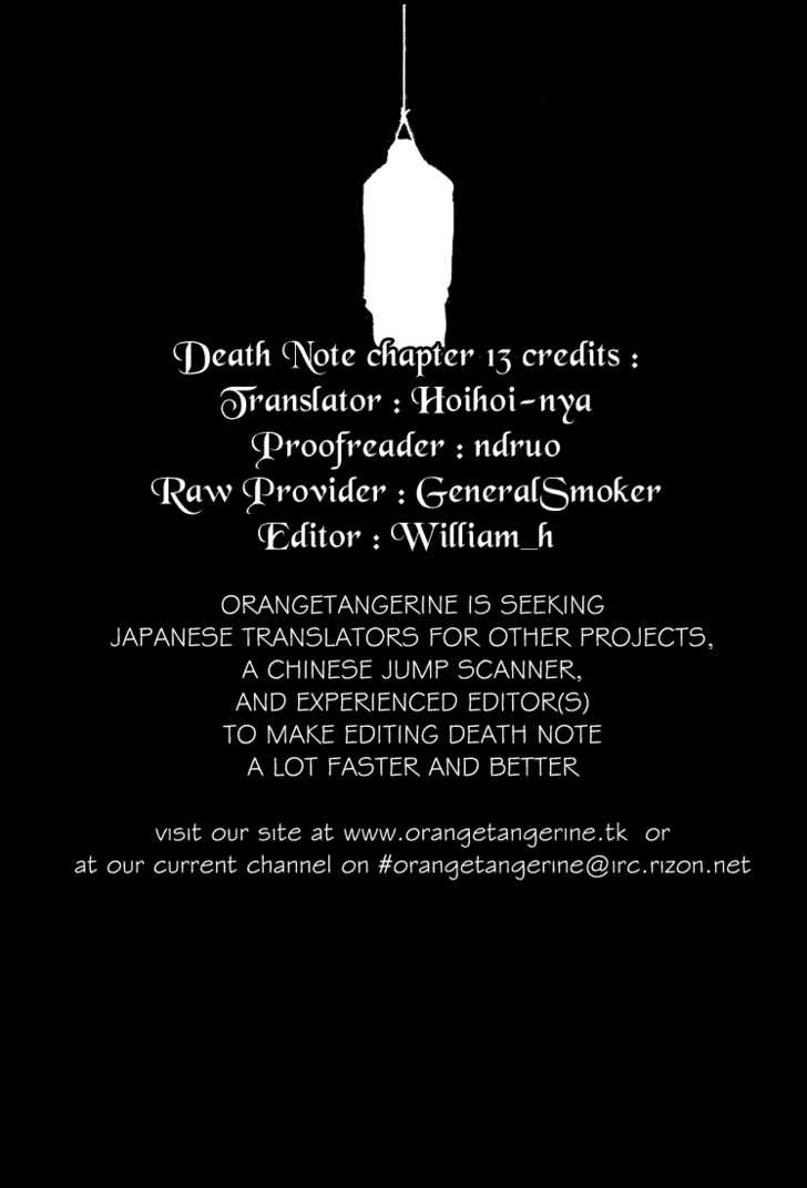 Read Death Note Manga Online