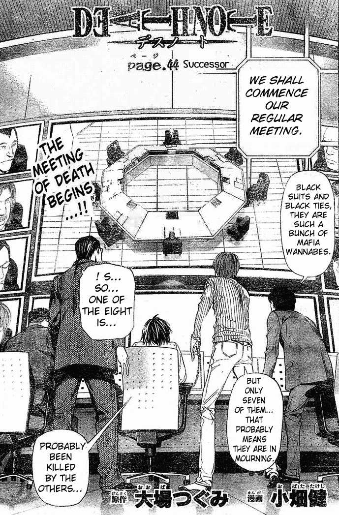 Read Death Note Manga Online